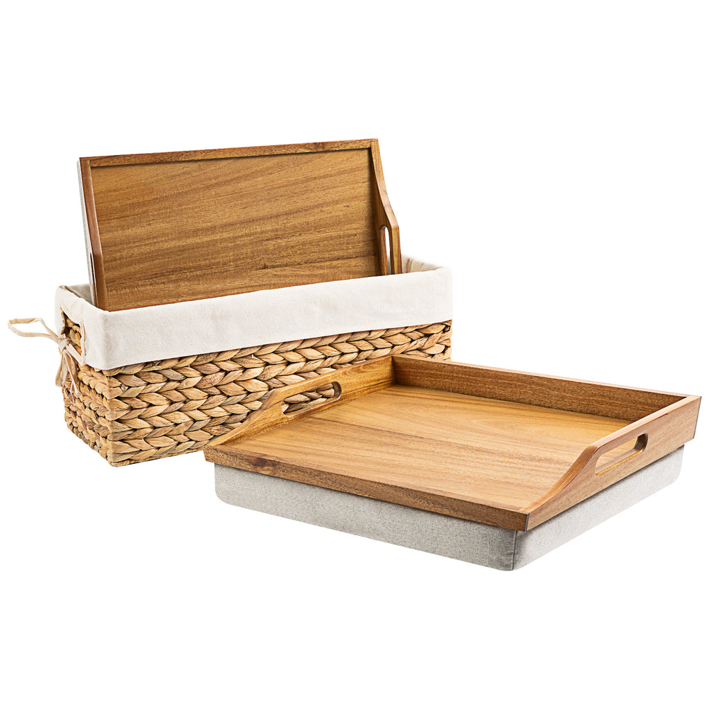 Acacia Basket Set 1