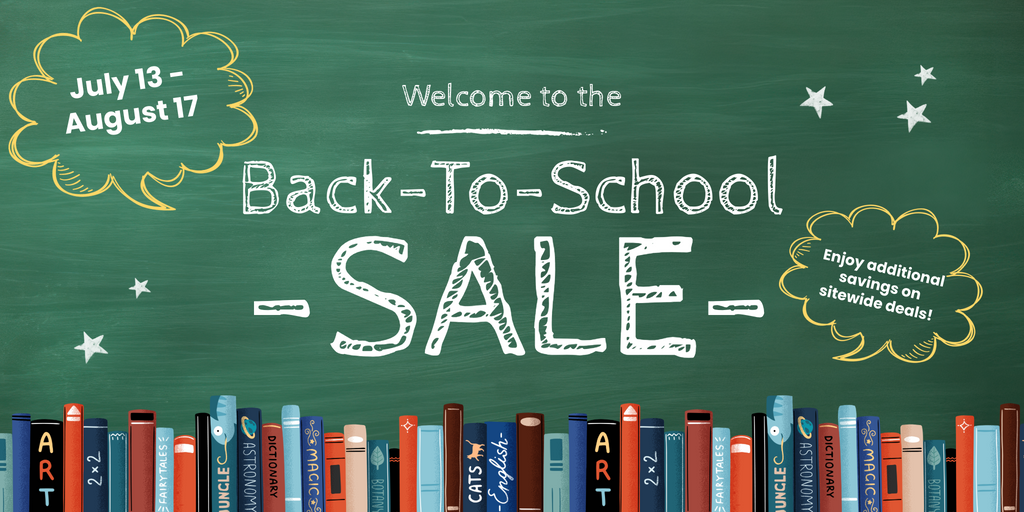Back to School Sitewide Sale, From July 13 to August 17