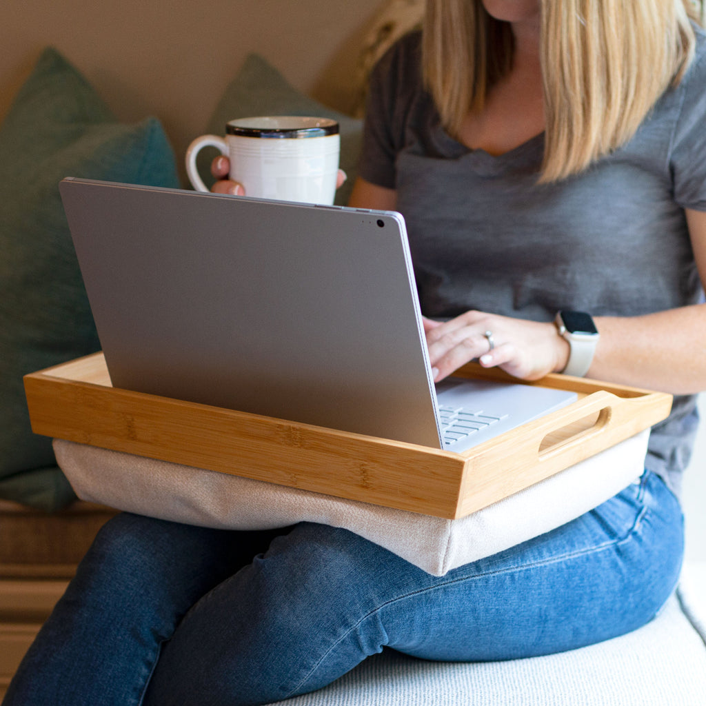 Bamboo Lap Tray Lifestyle
