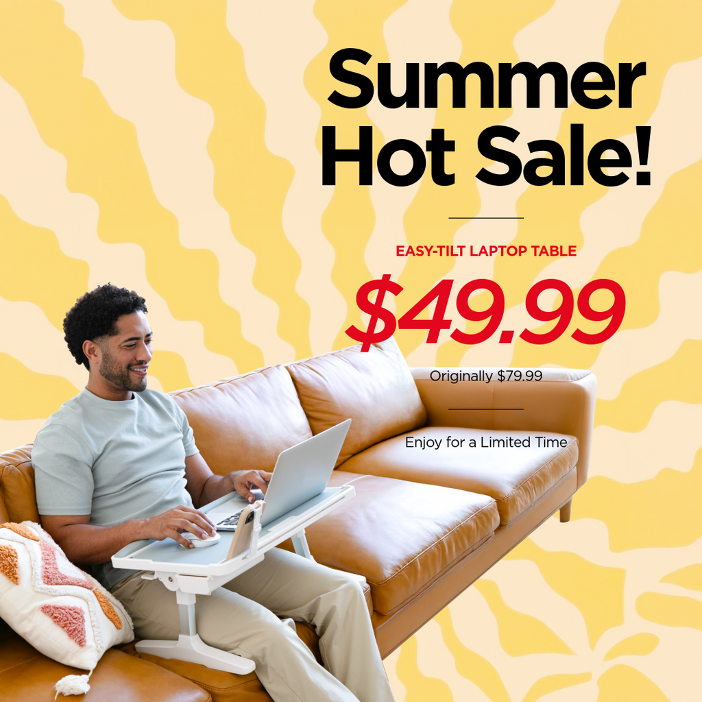 Easy Tilt Laptop Table for $49.99 image, image link opens to product page