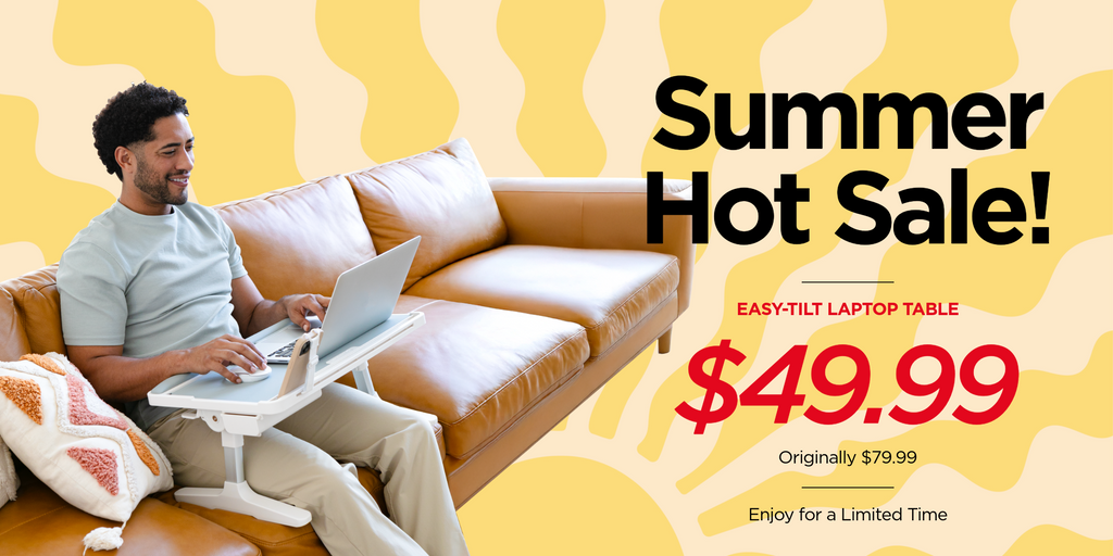 Easy Tilt Laptop Table for $49.99 image, image link opens to product page