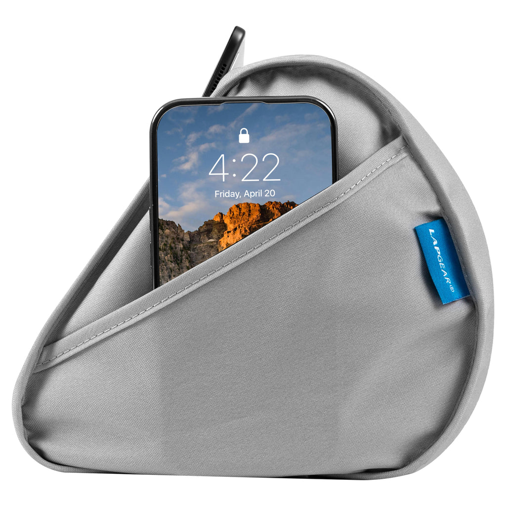 Gray Tablet Pillow Stand pocket 3 of 5