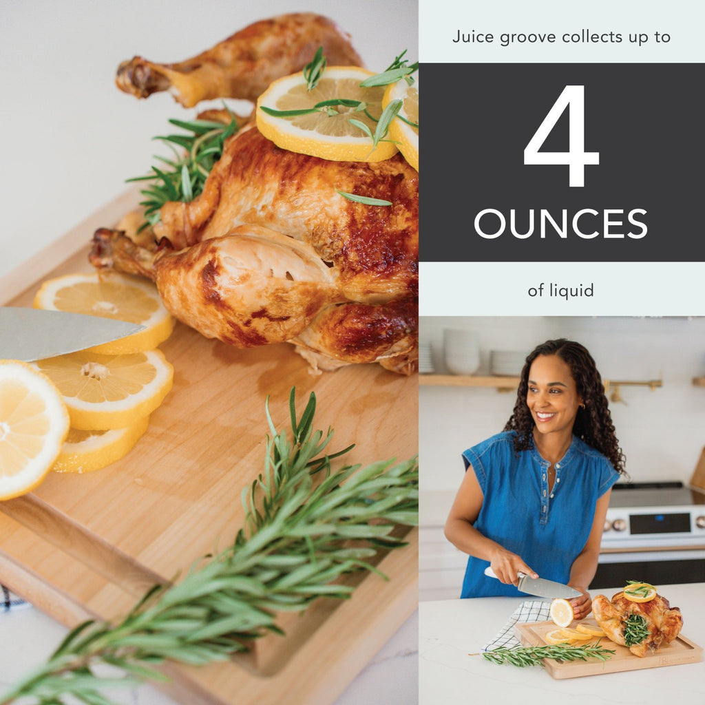 Rossie Home® Blonde Maple Wood Reversible Cutting Boards-Cutting Board-LapGear®