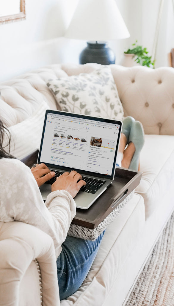 Rossie Home® Set of 2 Lap Trays with Basket-Lap Desks-LapGear®