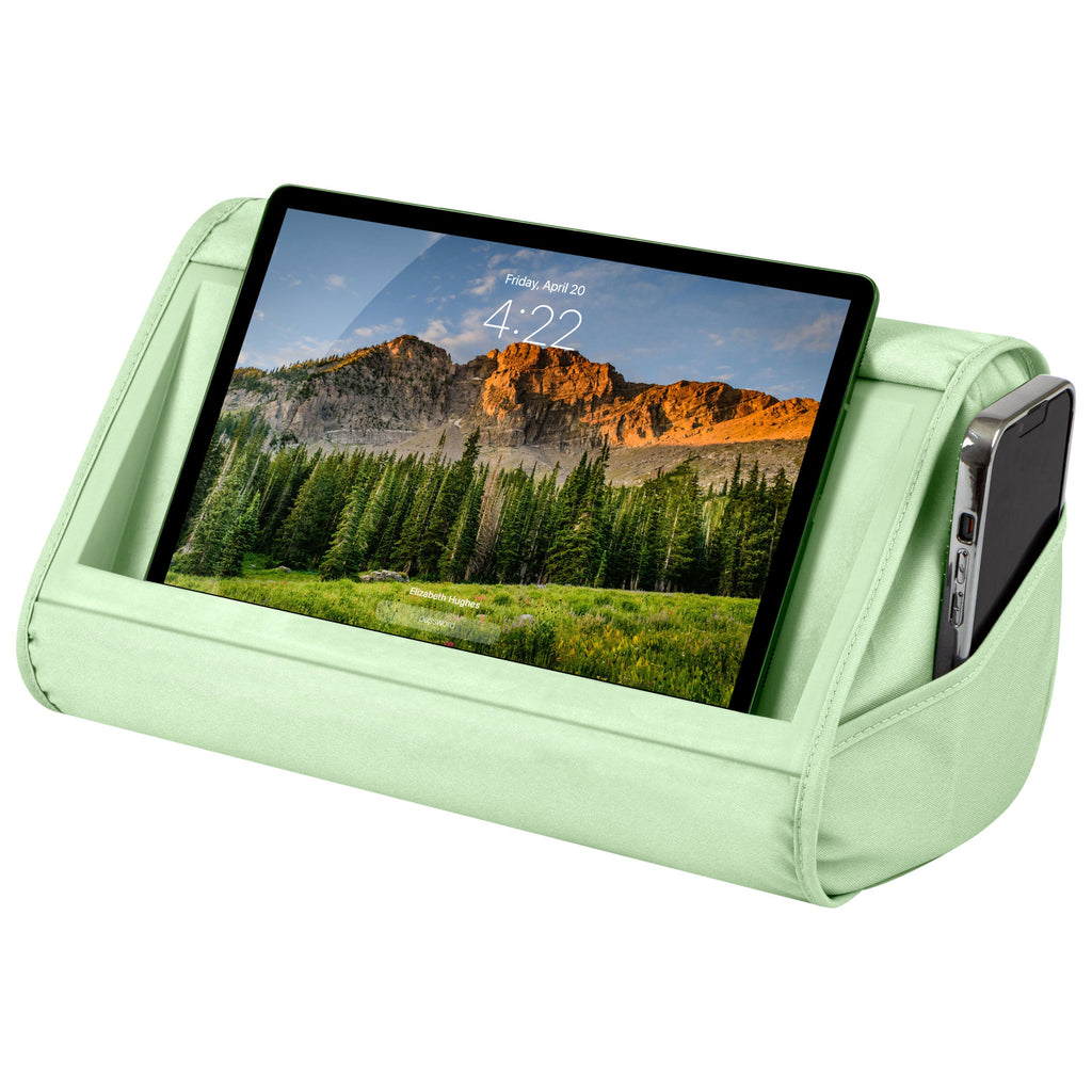 Sage Green Tablet Pillow Stand main image 1 of 5