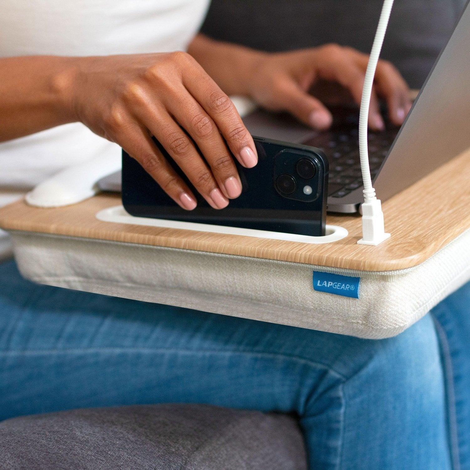 Sidekick Ld Sidekick Pro Lap Desk with LED Conference Light – LapGear®