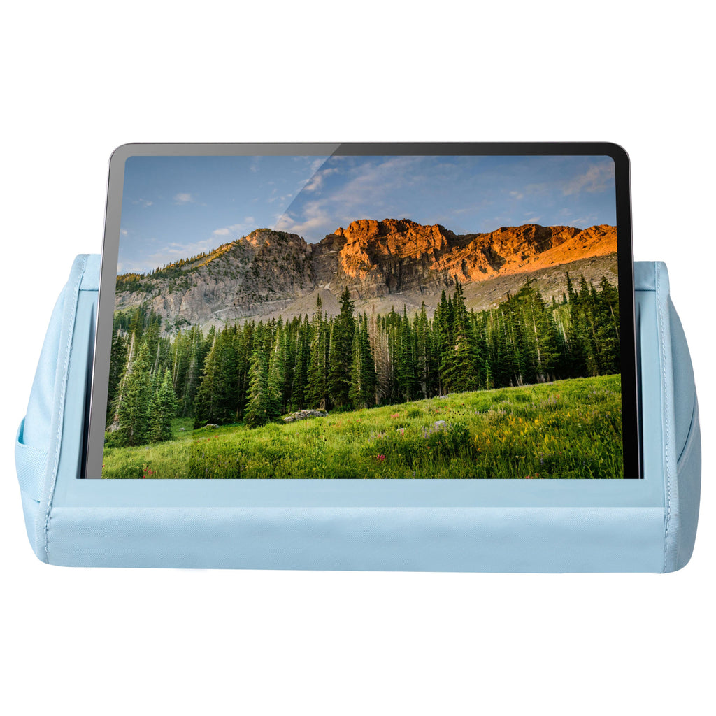 Sky Blue Tablet Pillow Stand 13 inch tablet 4 of 5