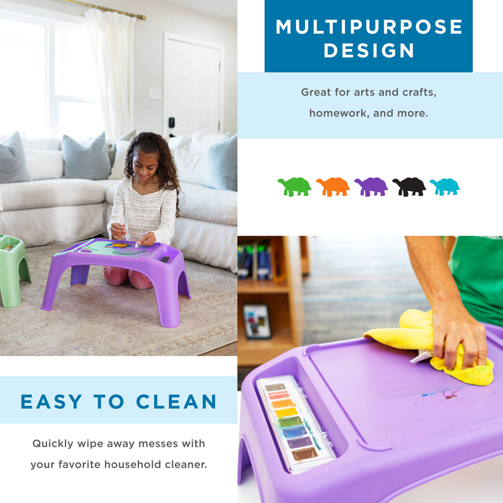 Turtle Table® Activity Desk - Single-Lap Desks-LapGear®