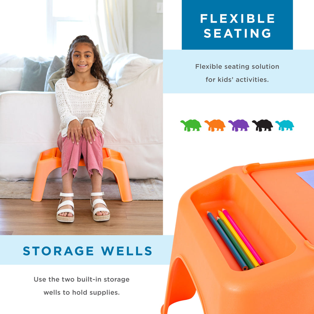 Turtle Table® Activity Desk - Single-Lap Desks-LapGear®