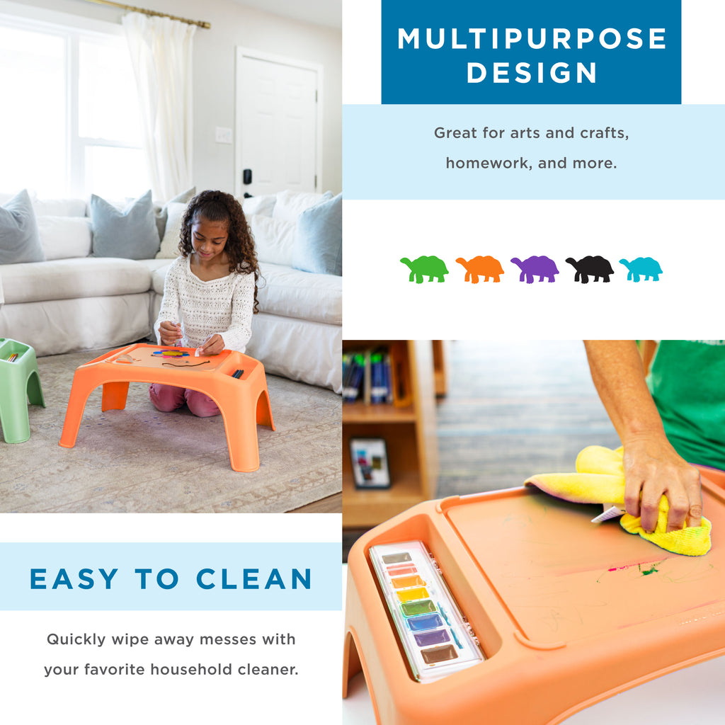 Turtle Table® Activity Desk - Single-Lap Desks-LapGear®