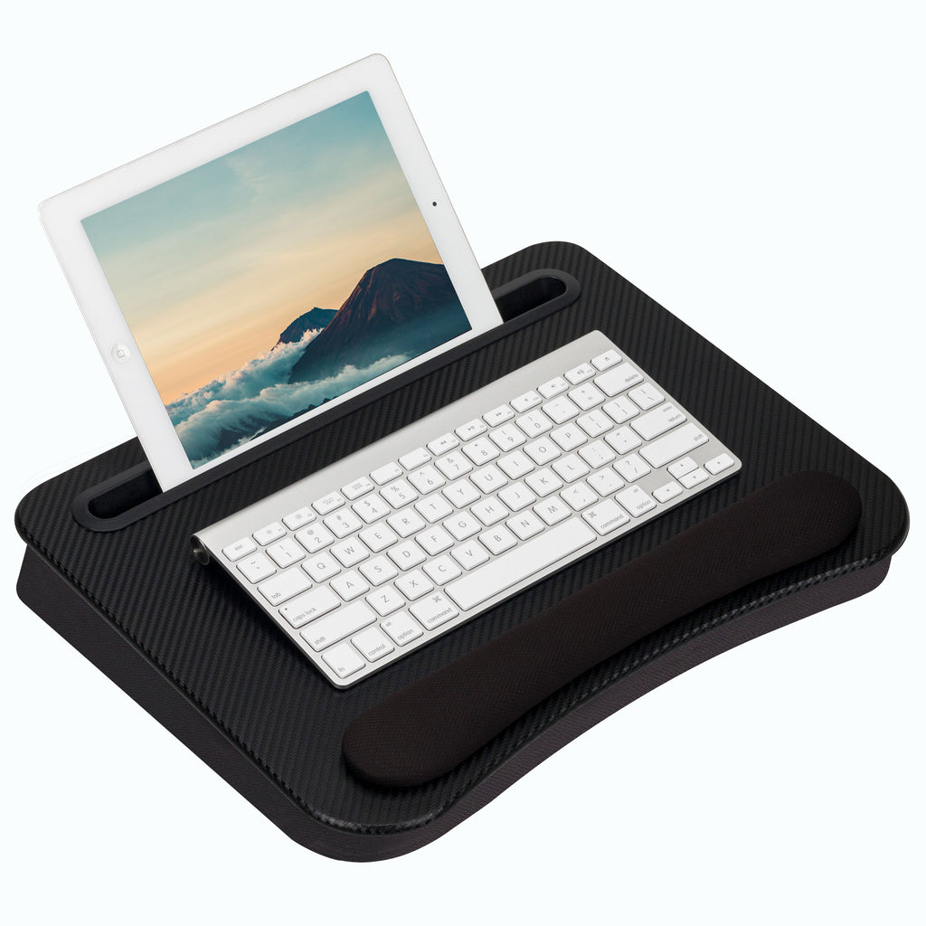 Smart-e Lap Desk, Black Carbon.