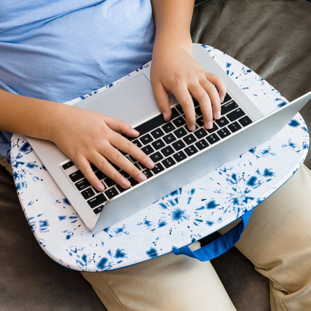 Campus Lap Desk With Clip Medieval Blue by Creative Manufacturing